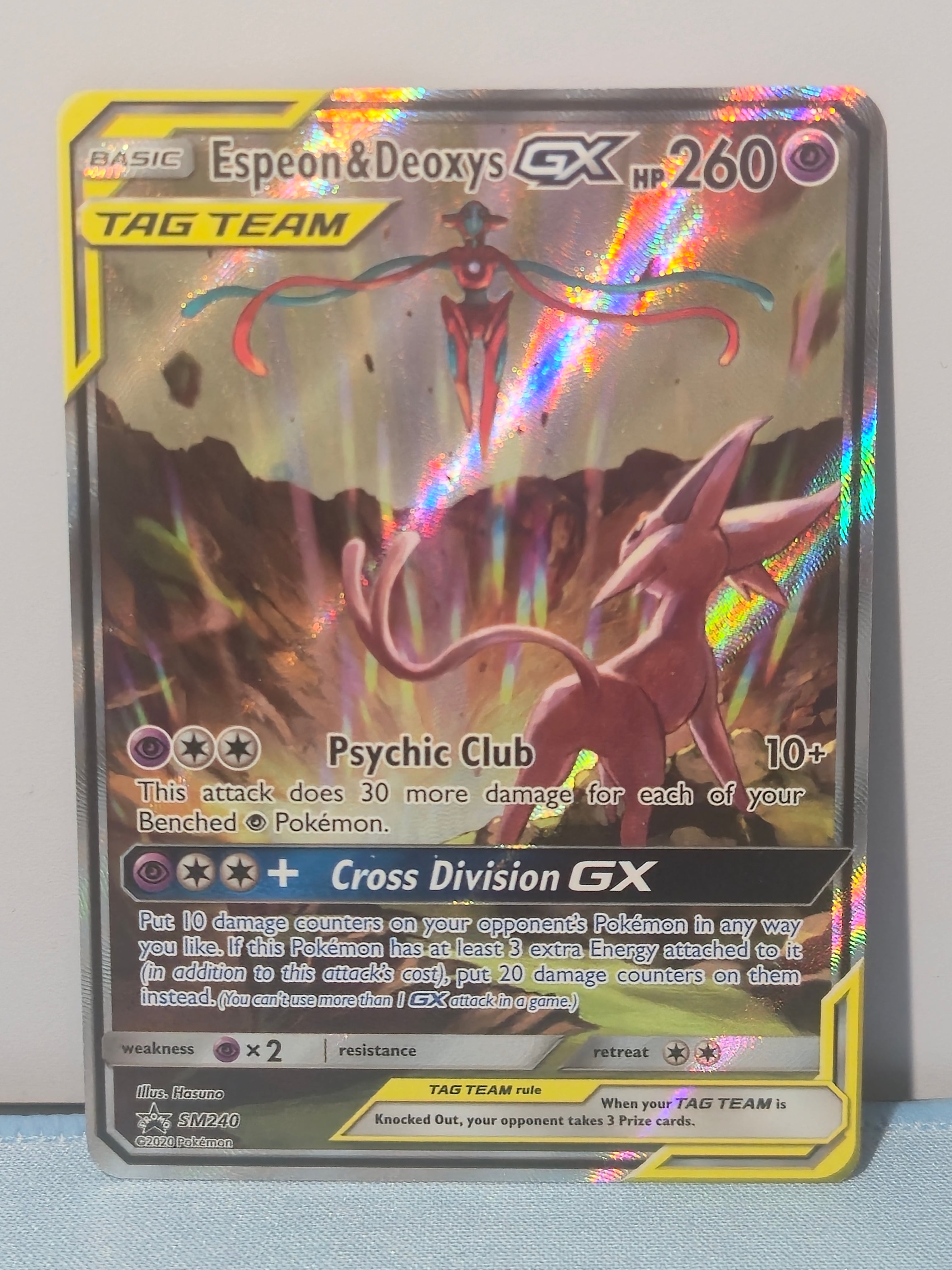 Espeon & Deoxys Tag Team GX  Promo SM240