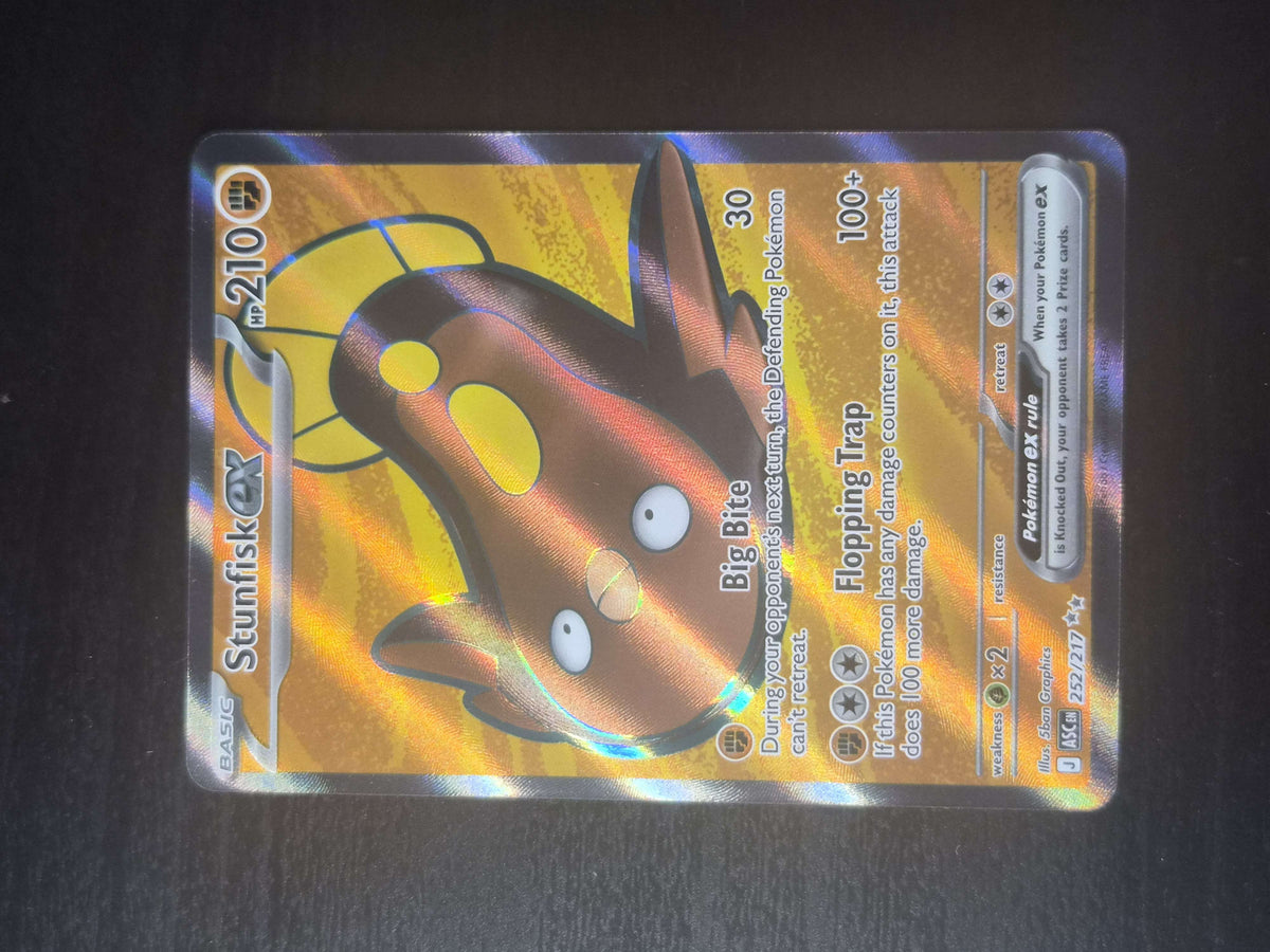 Stunfisk EX 252/217 Ultra Rare – Ascended Heroes NM/M