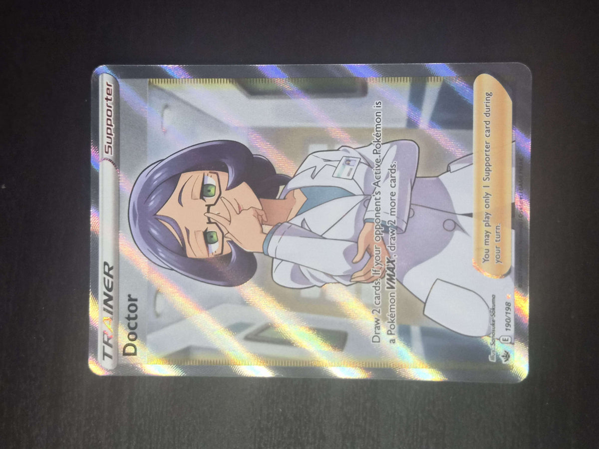 Doctor 190/198 Full Art Ultra Rare – Chilling Reign NM/M