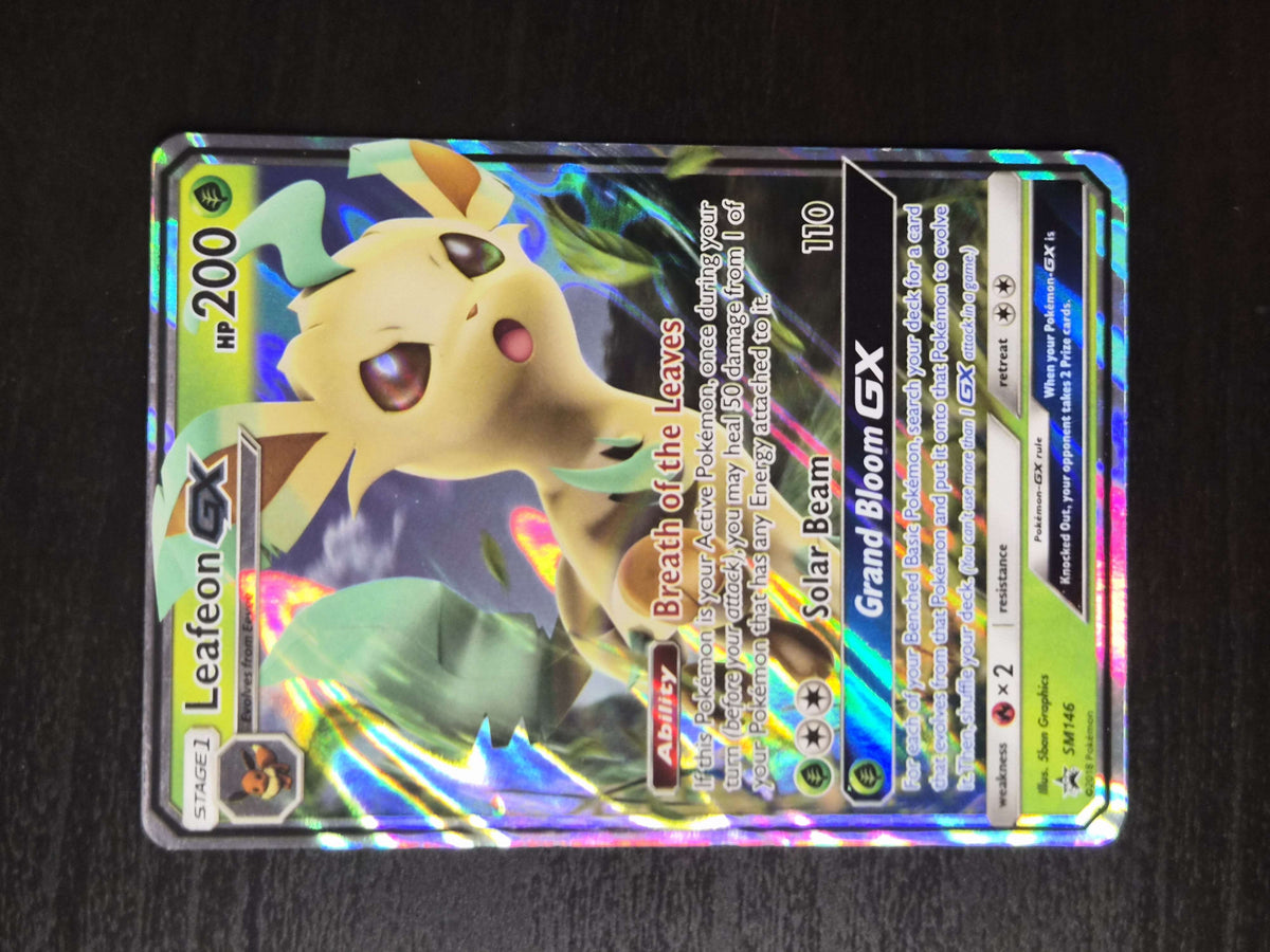 Leafeon GX SM146 Holo Promo – Sun & Moon Promos LP